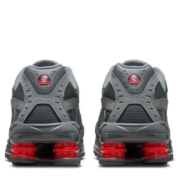 Nike Shox Ride 2 ? Smoke Gray Red Running Athletic Sneakers  display picture 1